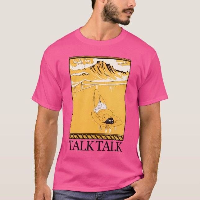 Camiseta Talk Estilo Retro Estilo Diseño Estético (Anverso)