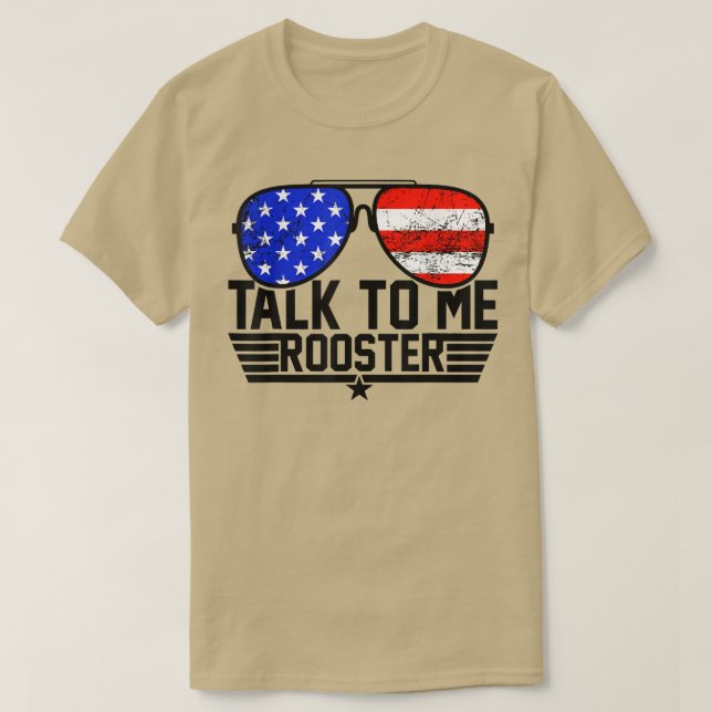 Camiseta Talk To Me Rooster  (Diseño del anverso)