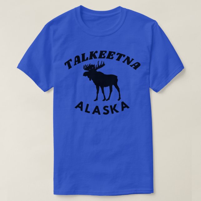 Camiseta Talkeetna Alaska Moose TShirt (Diseño del anverso)
