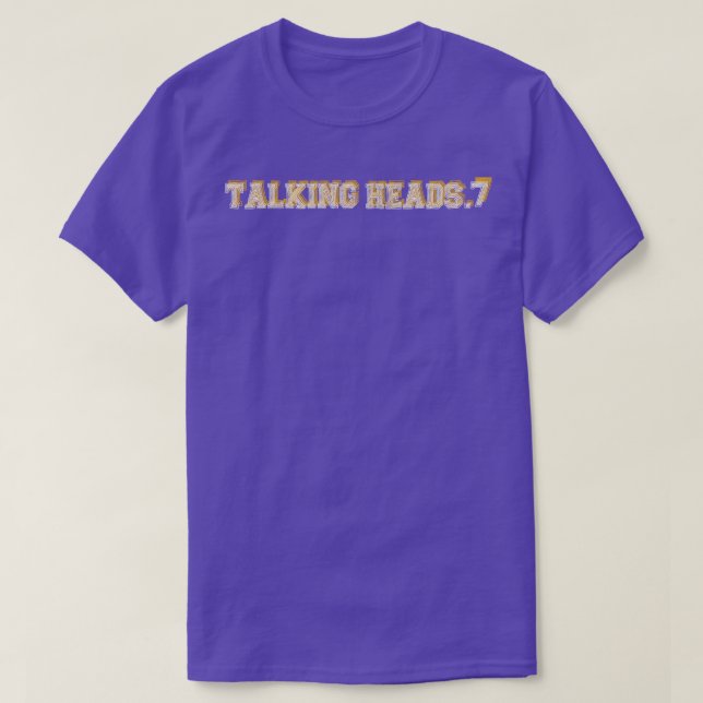 Camiseta Talking Heads 90 (Diseño del anverso)