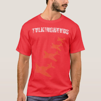 Camiseta Talking Heads Aviones angustiados
