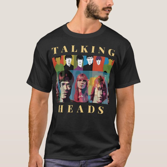 Camiseta Talking Heads Classic Retro (Anverso)