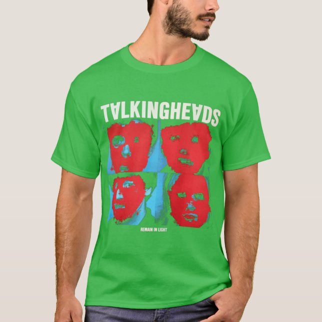Camiseta Talking Heads Remain in Light (Anverso)