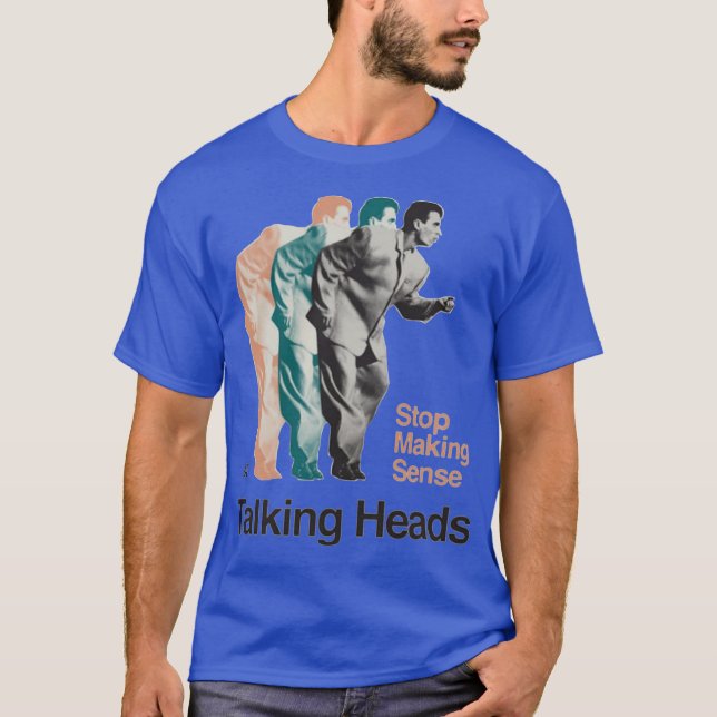 Camiseta Talking Heads Stop Making Sense divertido (Anverso)