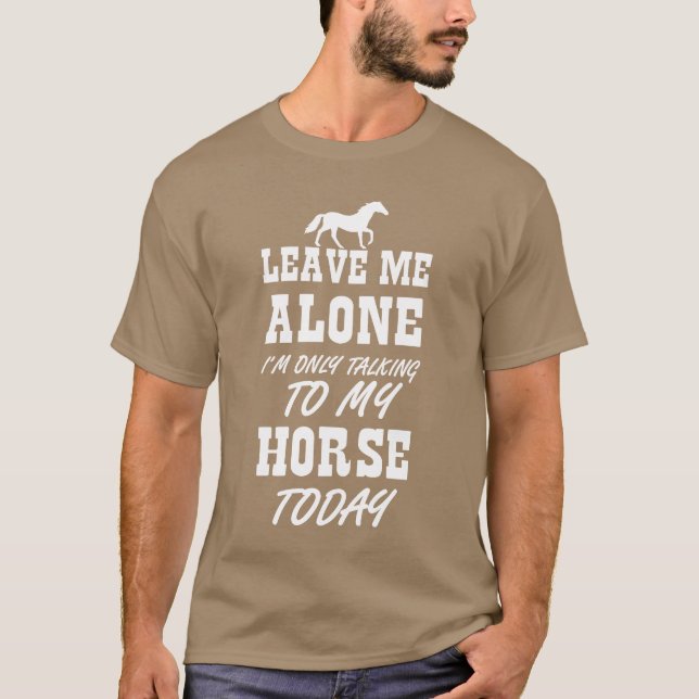 Camiseta Talkingo Mis Chicas de caballo mujeres de caballo  (Anverso)