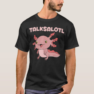 Camiseta Talksalotl Animal Mexicano Anfibio Salamander Axo