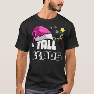 Camiseta Tall Claus Best BFF Bestie Friend Santa Fun Christ