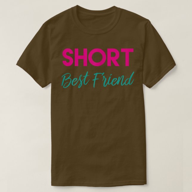 Camiseta Tall Short Best Friend T Shirts - Matching BFF Out (Diseño del anverso)