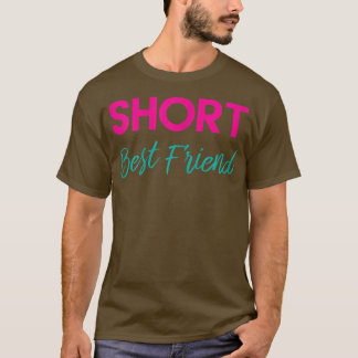 Camiseta Tall Short Best Friend T Shirts - Matching BFF Out