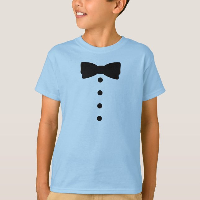 Camiseta Talla de corbata de baño de esmoquín (Anverso)