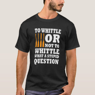 Camiseta Talla de madera dicho Cool tallado de madera