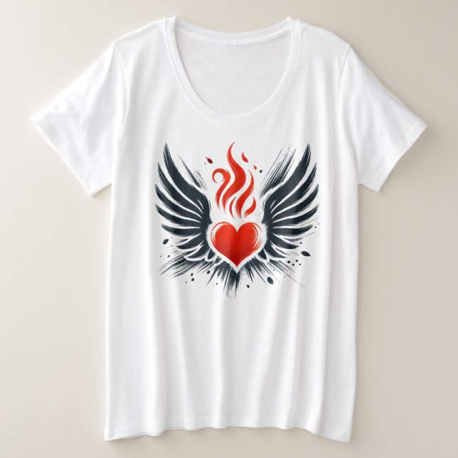 Camiseta Talla Grande (Anverso del diseño)