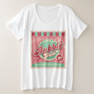 Camiseta talla grande Bubble Gum Plus