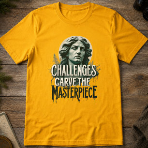 Camiseta Talla Tu Destino - Tipografía Inspiradora