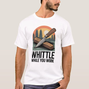Camiseta Tallar Mientras Trabajas - Tallado de Madera