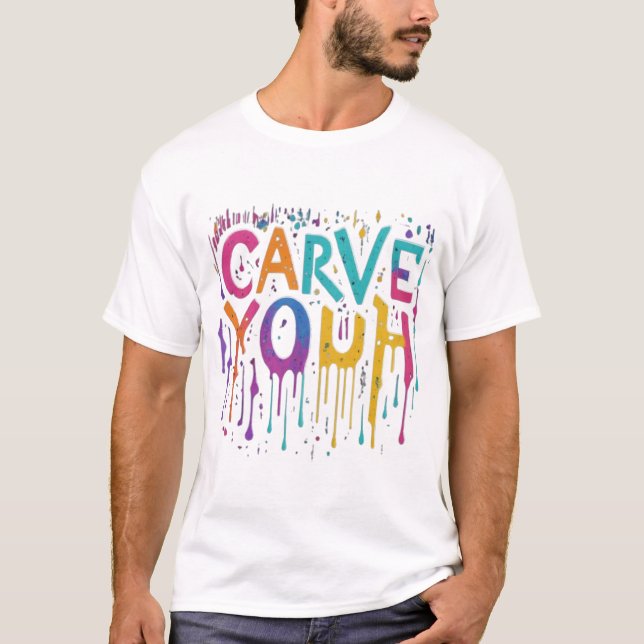 Camiseta tallar youh (Anverso)