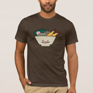Camiseta Tallarines del japonés del camarón del nori del