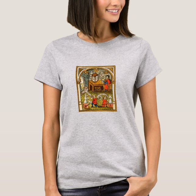 Camiseta Taller de Alquimia Medieval (Anverso)