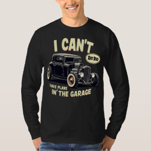 Camiseta Taller de Amantes de Autos de Garaje Mecánica de A