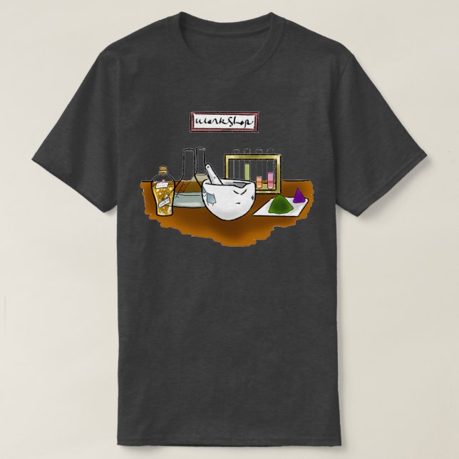 Camiseta Taller de brujas (Diseño del anverso)
