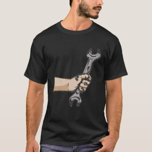 Camiseta Taller de llave automática Mecánico de automóviles