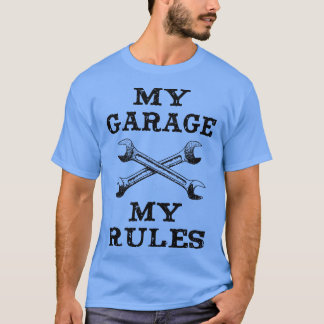 Camiseta Taller de reparación mecánica Mi Garaje Mis Reglas