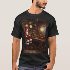 Camiseta Taller de Steampunk de Santa