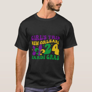 Camiseta Taller del chica New Orleans 2024 Mardi Gras Appar