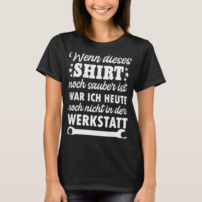Camiseta Taller Mecánico de Automóviles (Anverso)