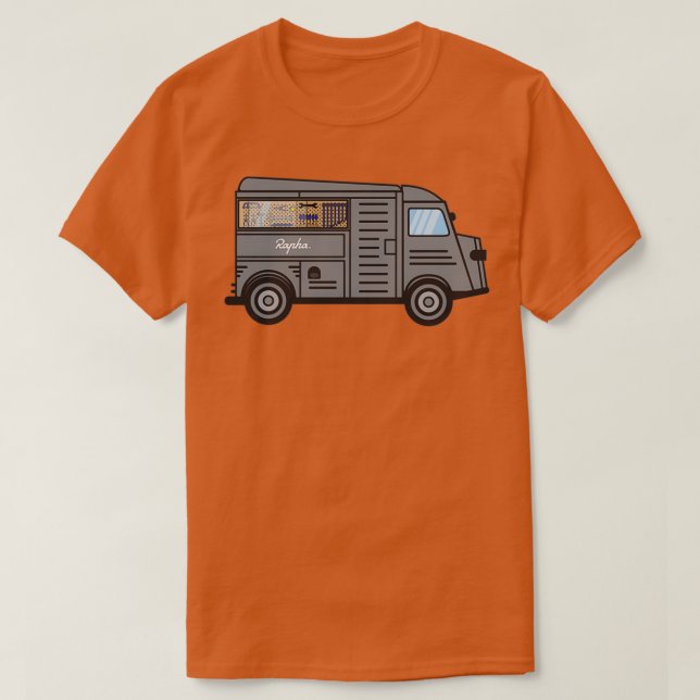 Camiseta Taller móvil de Rapha Truck (Diseño del anverso)