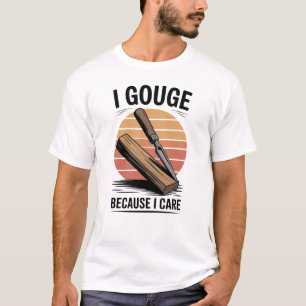 Camiseta Tallo madera porque me importa - Talla de madera