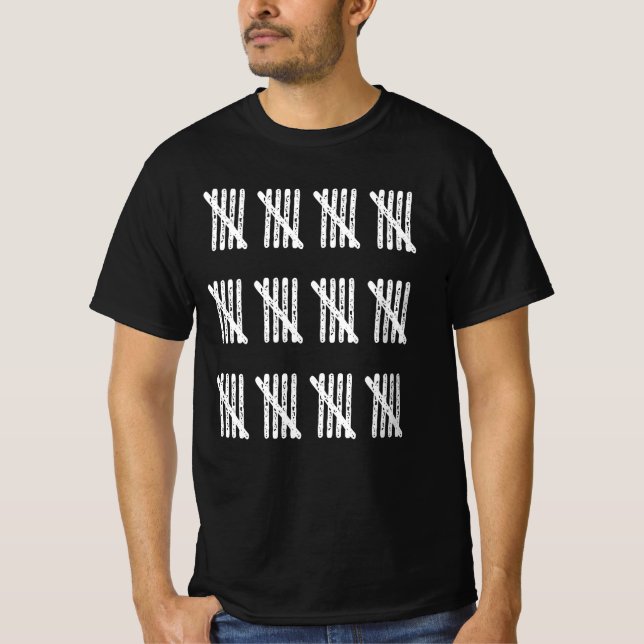 Camiseta TALLY SHEET 60 Birthday Gift Board Gamer Dad (Anverso)