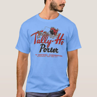 Camiseta TallyHo Porter Beer Retro Defecto Breweriana