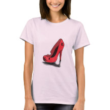 Talón alto esposado y desgarrado