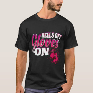 Camiseta Talones Fuera Guantes Puesto Regalo Divertido de B