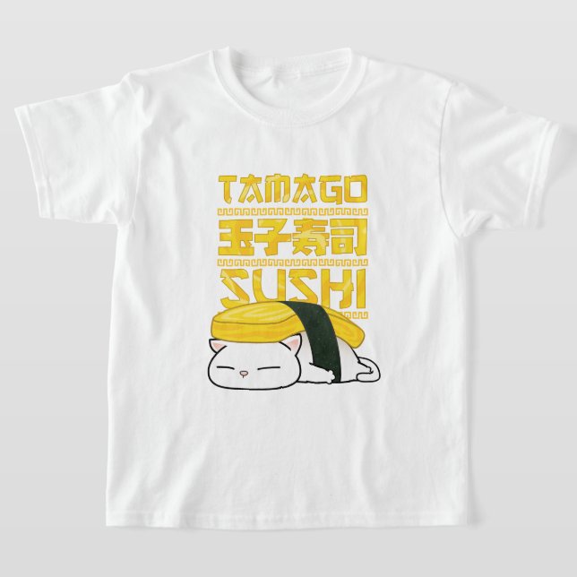 Camiseta Tamago Sushi Cat (Distribución)