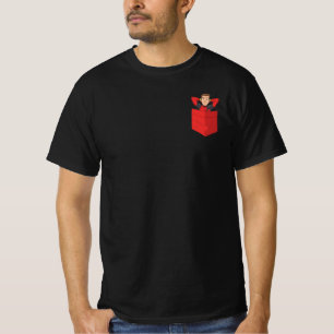 Camiseta tamaño de bolsillo de morbo