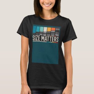 Camiseta Tamaño de la lente de la cámara de fotografía impo
