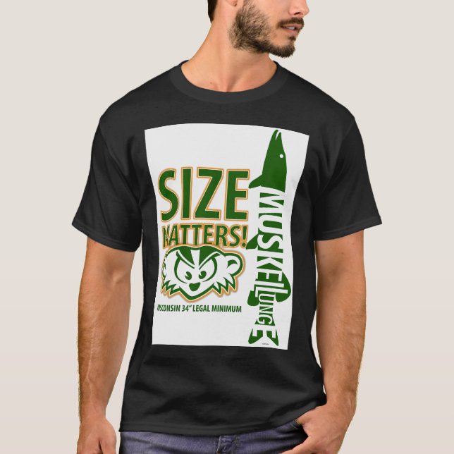 Camiseta Tamaño de lucio importa (Anverso)