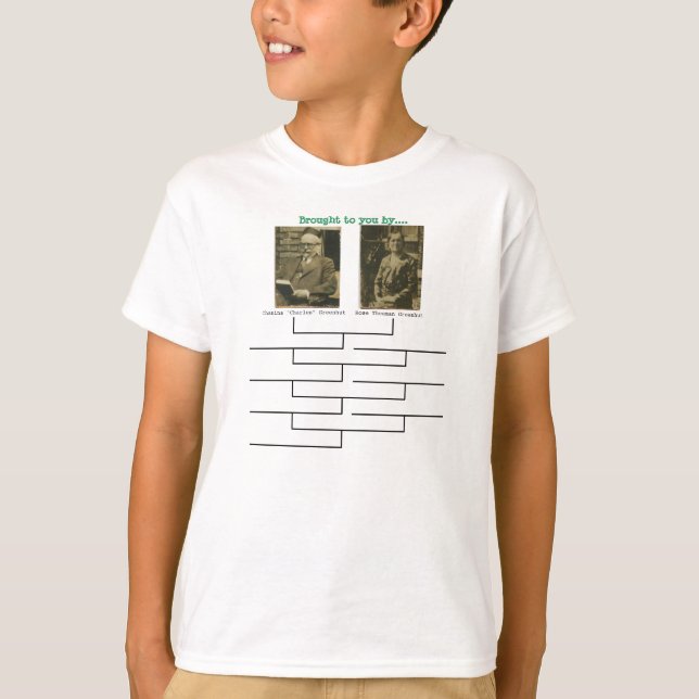 Camiseta Tamaño del niño (Anverso)
