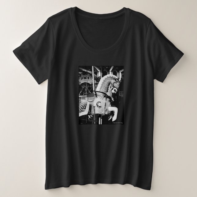 Camiseta tamaño "King Horse" (Anverso del diseño)