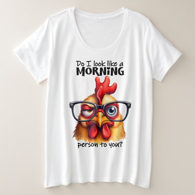 Camiseta tamaño más (Anverso del diseño)