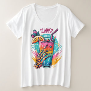 Camiseta tamaño más