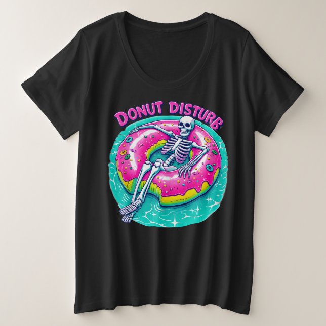 Camiseta tamaño más (Anverso del diseño)
