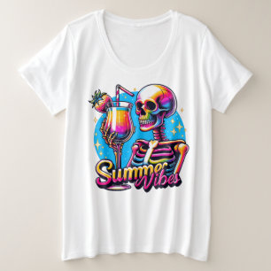 Camiseta tamaño más