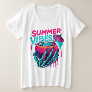 Camiseta tamaño más