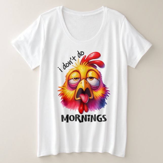 Camiseta tamaño más (Anverso del diseño)