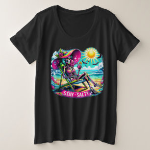 Camiseta tamaño más