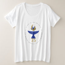 Camiseta tamaño Plus para mujeres con logotipo