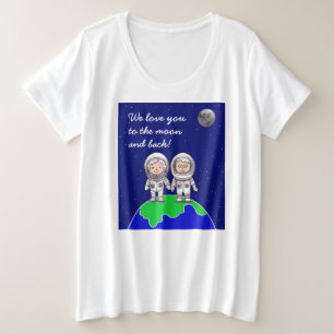 Camiseta tamaño Plus para mujeres para nuevos abue